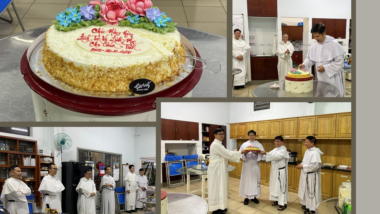 Mừng kỷ niệm 22 năm hồng ân linh mục của cha Giám tỉnh  