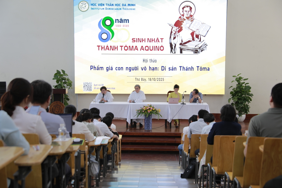 Hội Thảo “Phẩm Giá Con Người Vô Hạn: Di Sản Thánh Tôma”